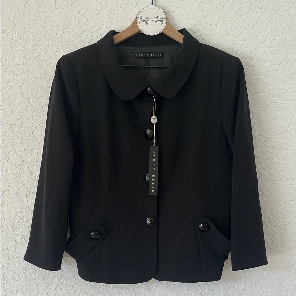 Perry Ellis Blazer NEW - Designed in Italy Women’s Size 14